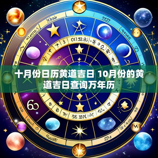 十月份日历黄道吉日 10月份的黄道吉日查询万年历