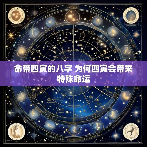 命带四寅的八字 为何四寅会带来特殊命运
