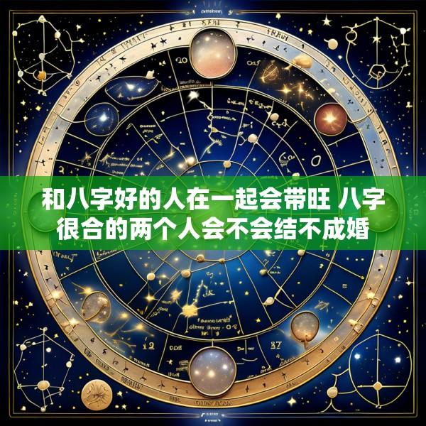 和八字好的人在一起会带旺 八字很合的两个人会不会结不成婚