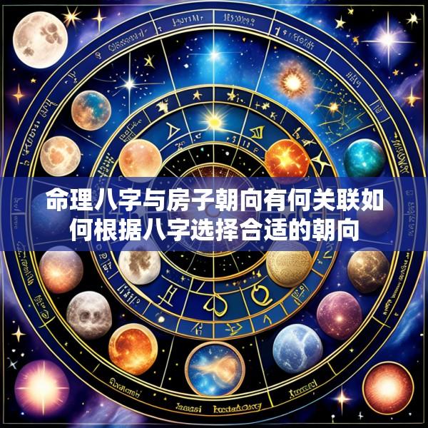 命理八字与房子朝向有何关联如何根据八字选择合适的朝向