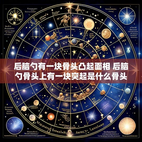 后脑勺有一块骨头凸起面相 后脑勺骨头上有一块突起是什么骨头