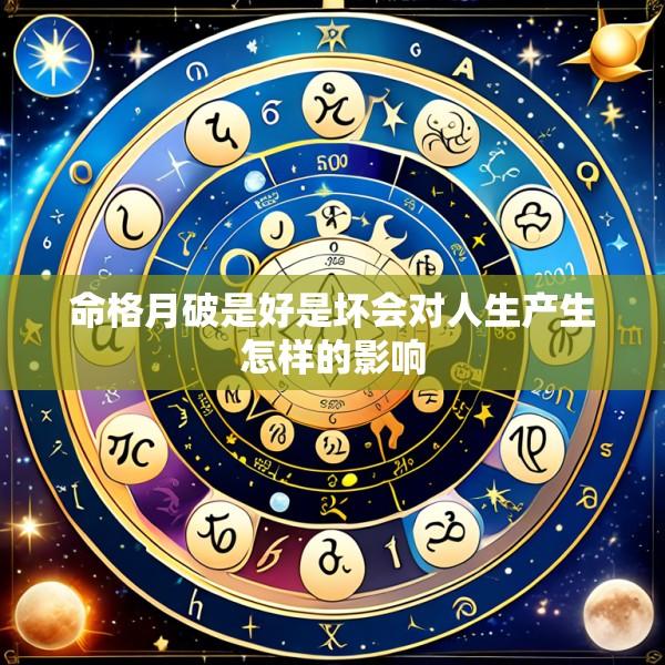命格月破是好是坏会对人生产生怎样的影响