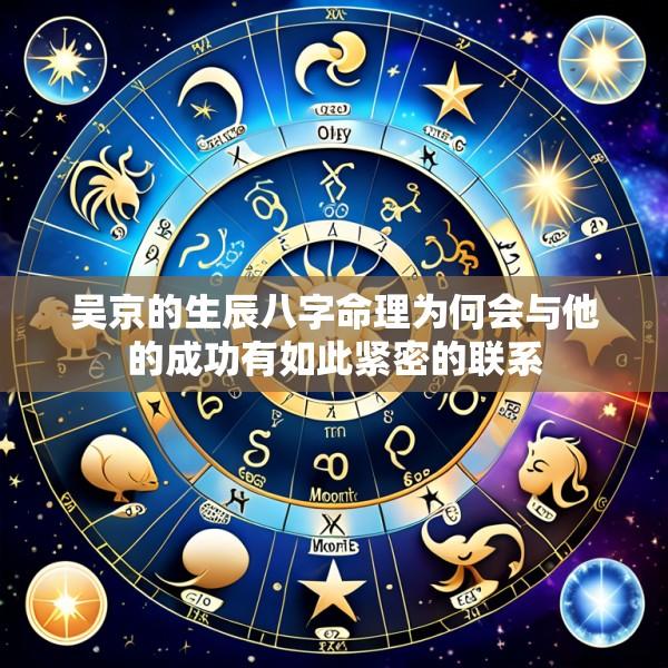吴京的生辰八字命理为何会与他的成功有如此紧密的联系