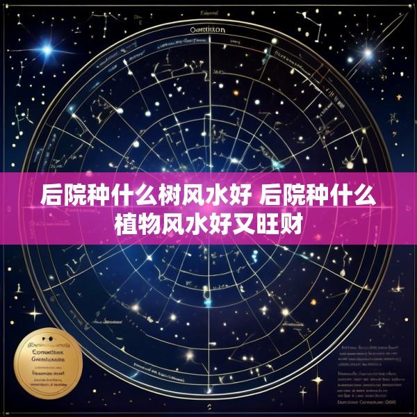 后院种什么树风水好 后院种什么植物风水好又旺财