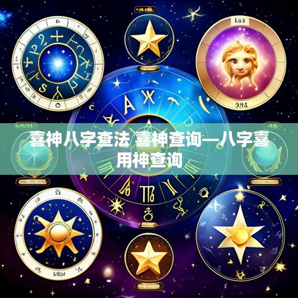喜神八字查法 喜神查询—八字喜用神查询