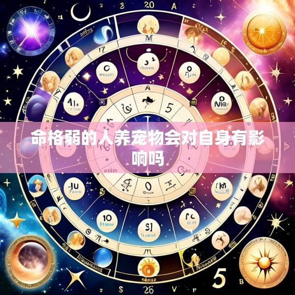 命格弱的人养宠物会对自身有影响吗