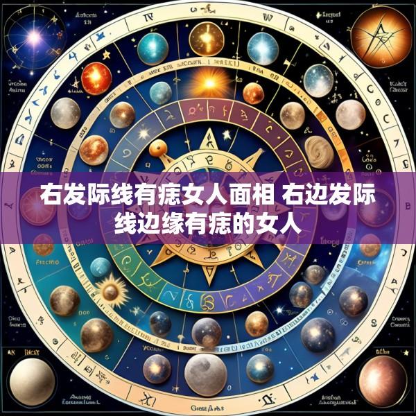 右发际线有痣女人面相 右边发际线边缘有痣的女人