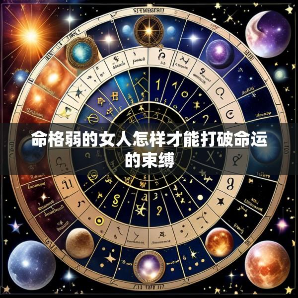 命格弱的女人怎样才能打破命运的束缚