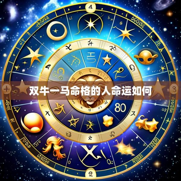 双牛一马命格的人命运如何