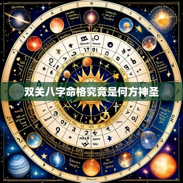 双关八字命格究竟是何方神圣