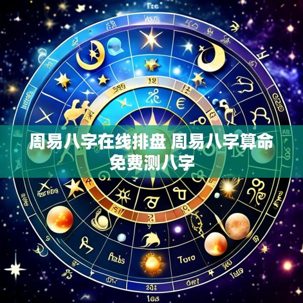 周易八字在线排盘 周易八字算命免费测八字