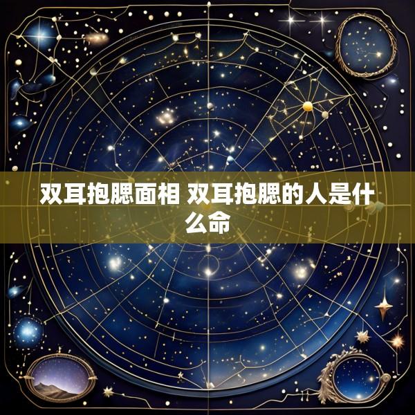 双耳抱腮面相 双耳抱腮的人是什么命