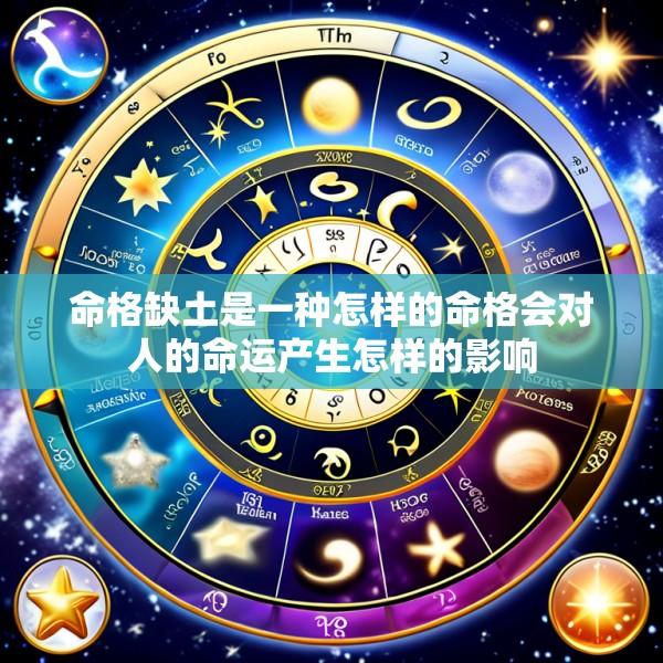命格缺土是一种怎样的命格会对人的命运产生怎样的影响