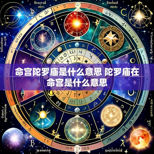 命宫陀罗庙是什么意思 陀罗庙在命宫是什么意思