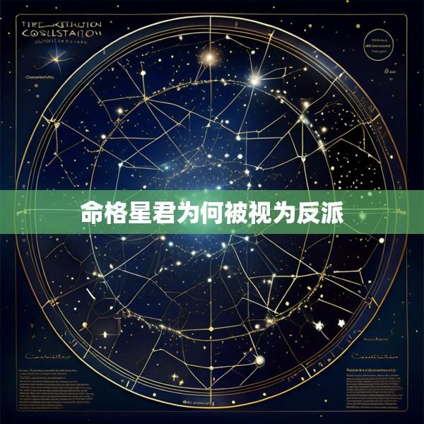 命格星君为何被视为反派