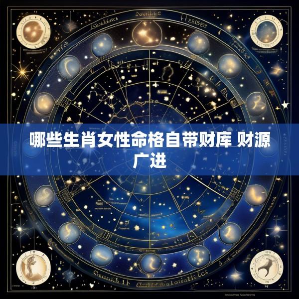 哪些生肖女性命格自带财库 财源广进