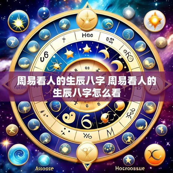 周易看人的生辰八字 周易看人的生辰八字怎么看