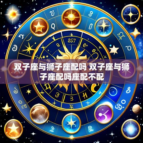 双子座与狮子座配吗 双子座与狮子座配吗座配不配