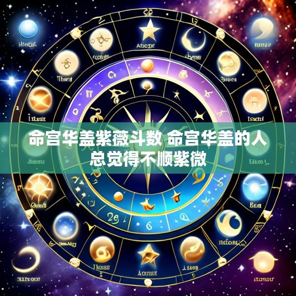 命宫华盖紫薇斗数 命宫华盖的人总觉得不顺紫微