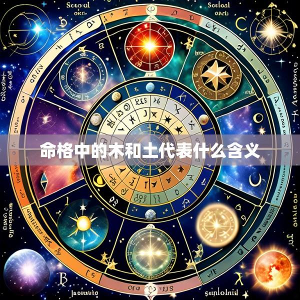 命格中的木和土代表什么含义