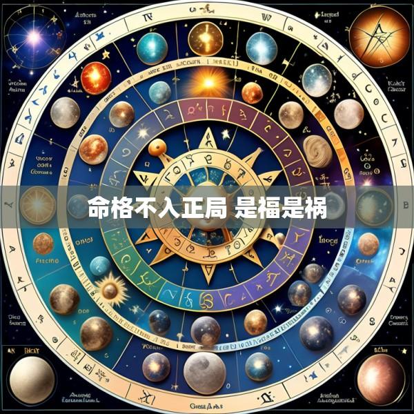 命格不入正局 是福是祸