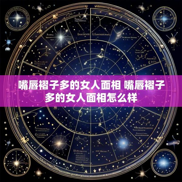 嘴唇褶子多的女人面相 嘴唇褶子多的女人面相怎么样