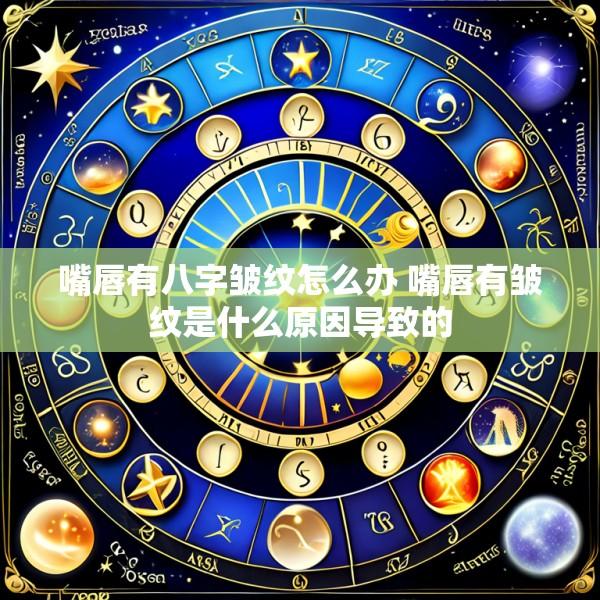 嘴唇有八字皱纹怎么办 嘴唇有皱纹是什么原因导致的