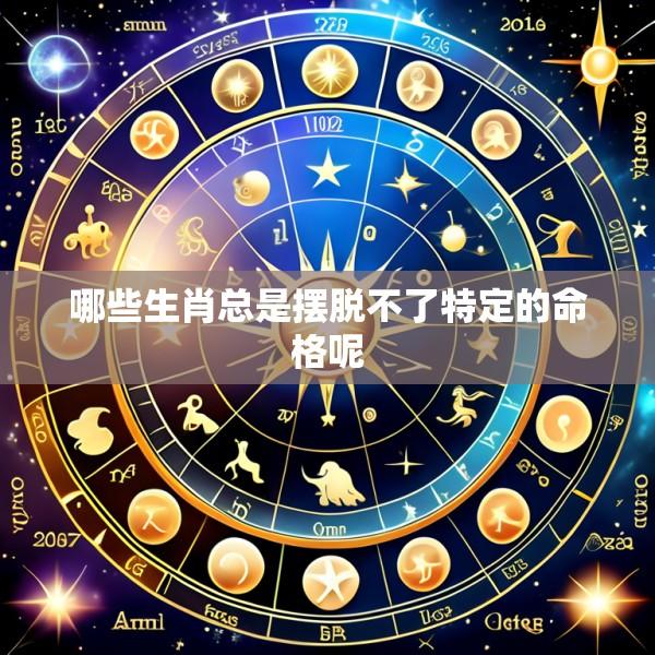 哪些生肖总是摆脱不了特定的命格呢
