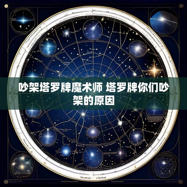 吵架塔罗牌魔术师 塔罗牌你们吵架的原因