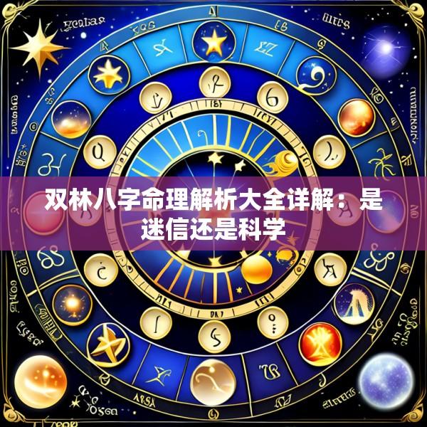 双林八字命理解析大全详解：是迷信还是科学