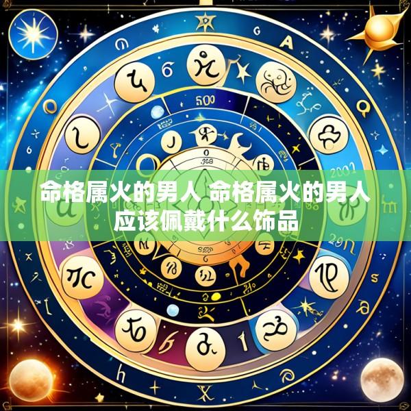 命格属火的男人 命格属火的男人应该佩戴什么饰品