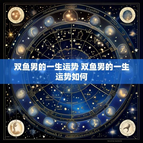 双鱼男的一生运势 双鱼男的一生运势如何