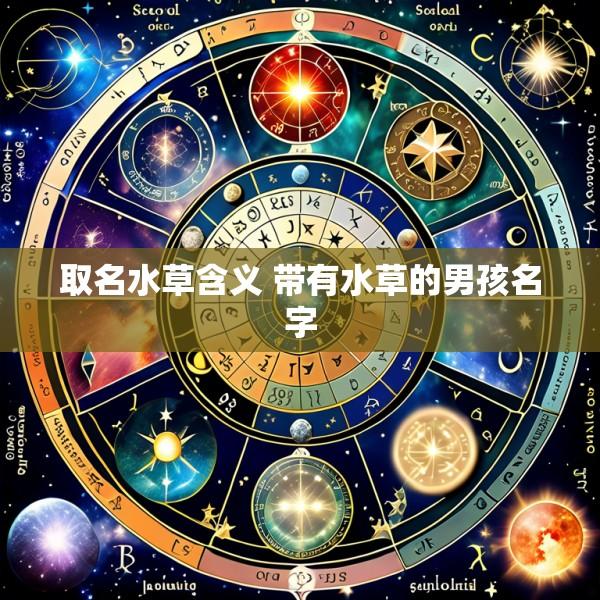 取名水草含义 带有水草的男孩名字