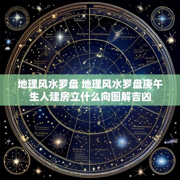地理风水罗盘 地理风水罗盘庚午生人建房立什么向图解吉凶