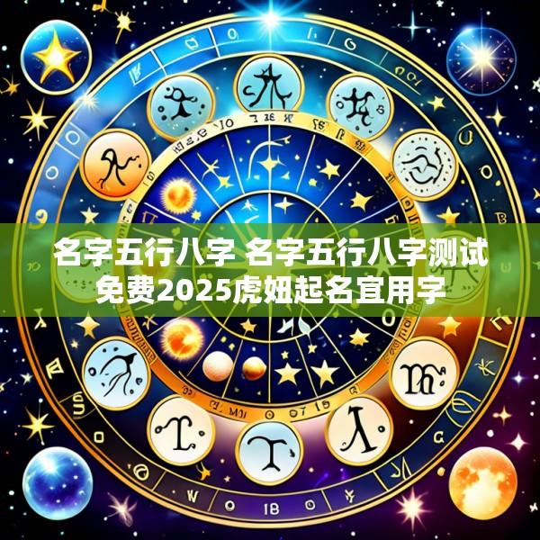 名字五行八字 名字五行八字测试免费2025虎妞起名宜用字