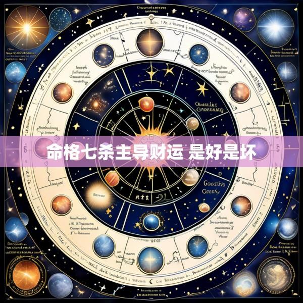 命格七杀主导财运 是好是坏
