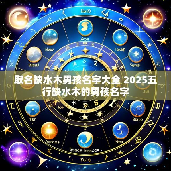 取名缺水木男孩名字大全 2025五行缺水木的男孩名字