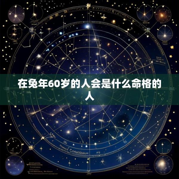 在兔年60岁的人会是什么命格的人