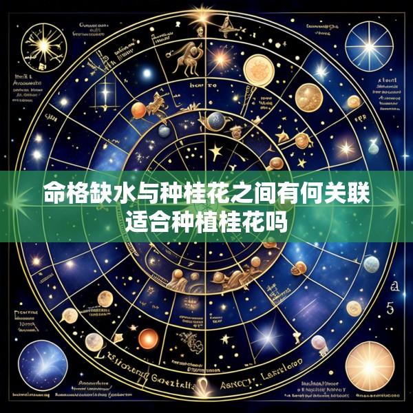 命格缺水与种桂花之间有何关联适合种植桂花吗