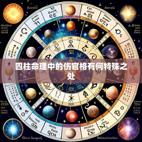 四柱命理中的伤官格有何特殊之处