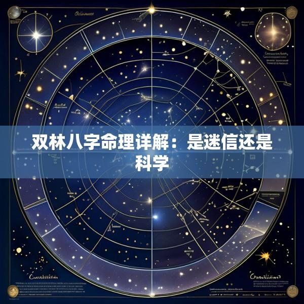 双林八字命理详解：是迷信还是科学