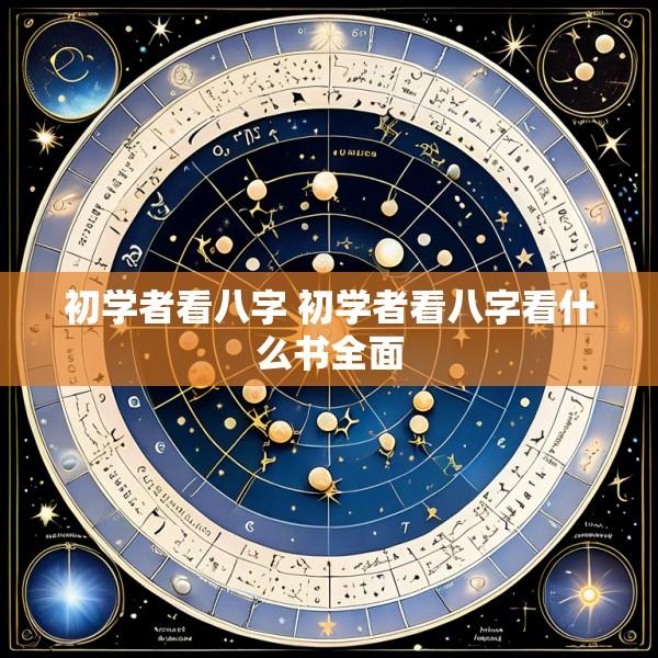 初学者看八字 初学者看八字看什么书全面