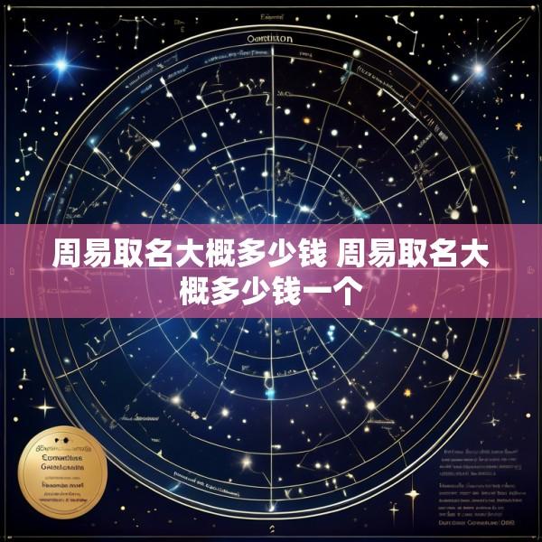 周易取名大概多少钱 周易取名大概多少钱一个