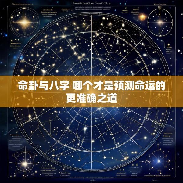 命卦与八字 哪个才是预测命运的更准确之道