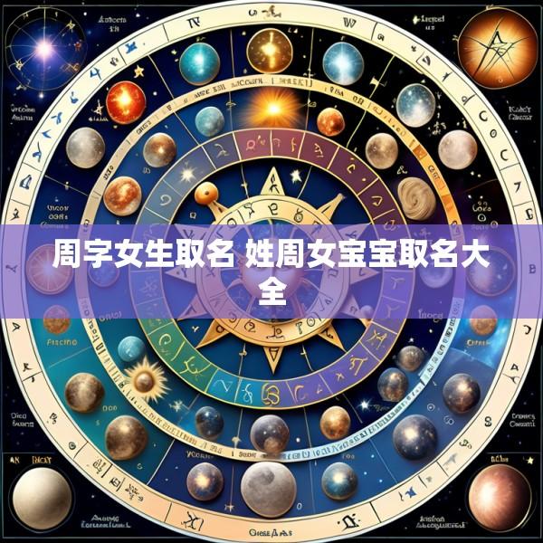 周字女生取名 姓周女宝宝取名大全