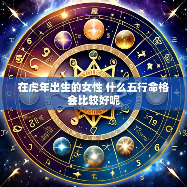 在虎年出生的女性 什么五行命格会比较好呢
