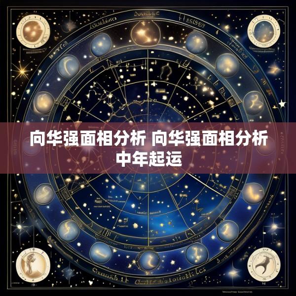 向华强面相分析 向华强面相分析中年起运