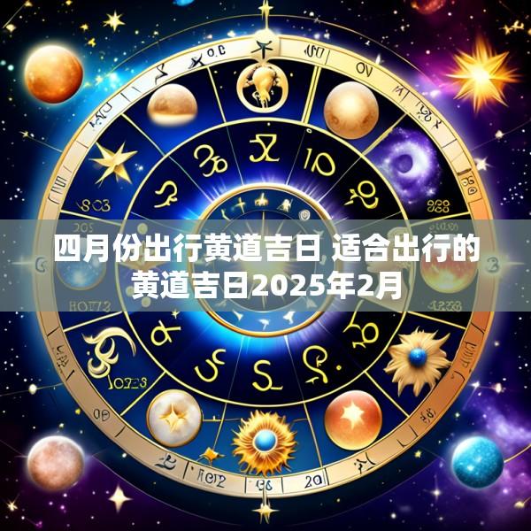 四月份出行黄道吉日 适合出行的黄道吉日2025年2月