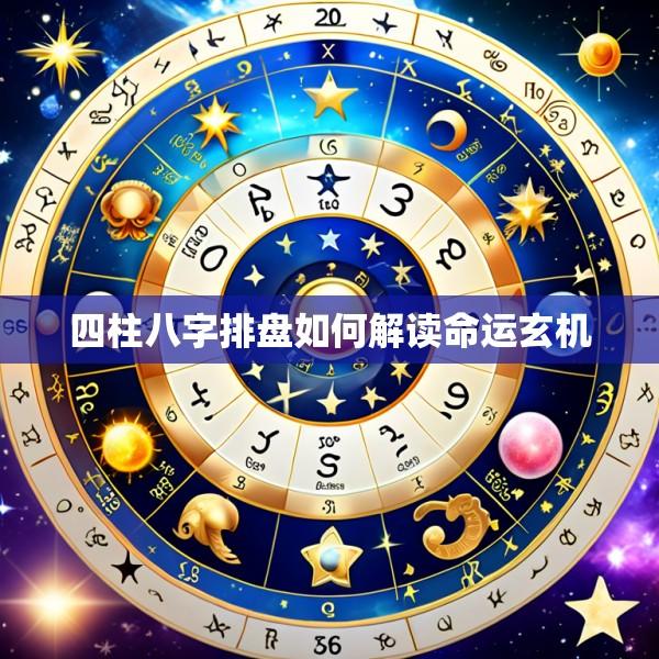 四柱八字排盘如何解读命运玄机