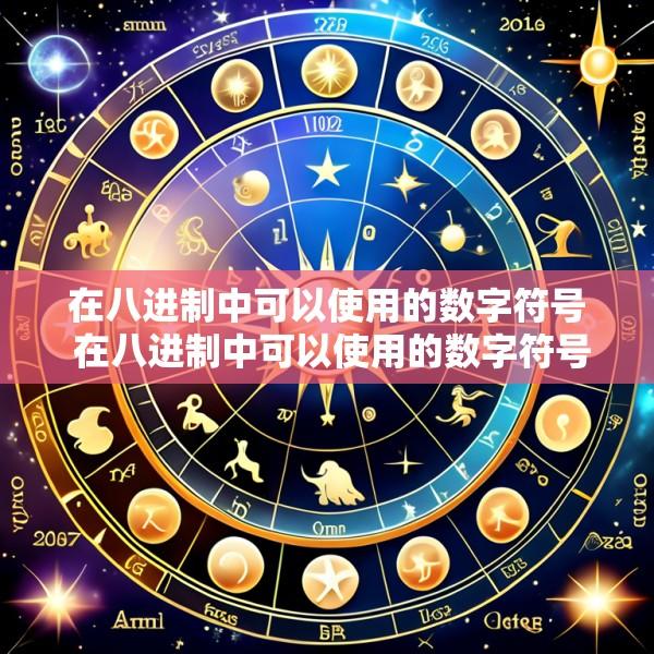 在八进制中可以使用的数字符号 在八进制中可以使用的数字符号有哪些